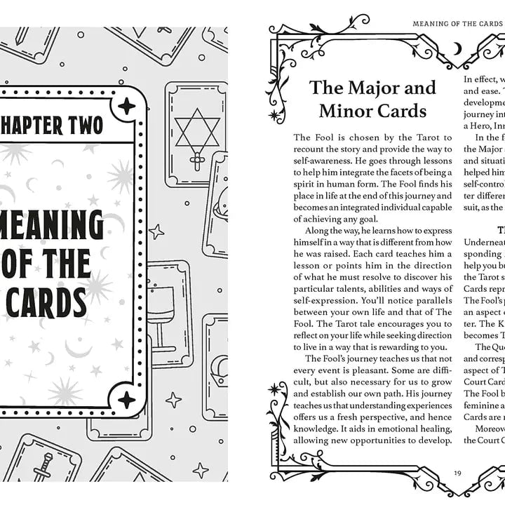 6-11 Crystals Books The Book of Tarot by Sahar Huneidi-Palmer