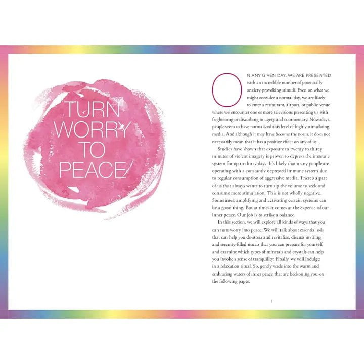 6-11 Crystals Books The Mood Book by Amy Leigh Mercree