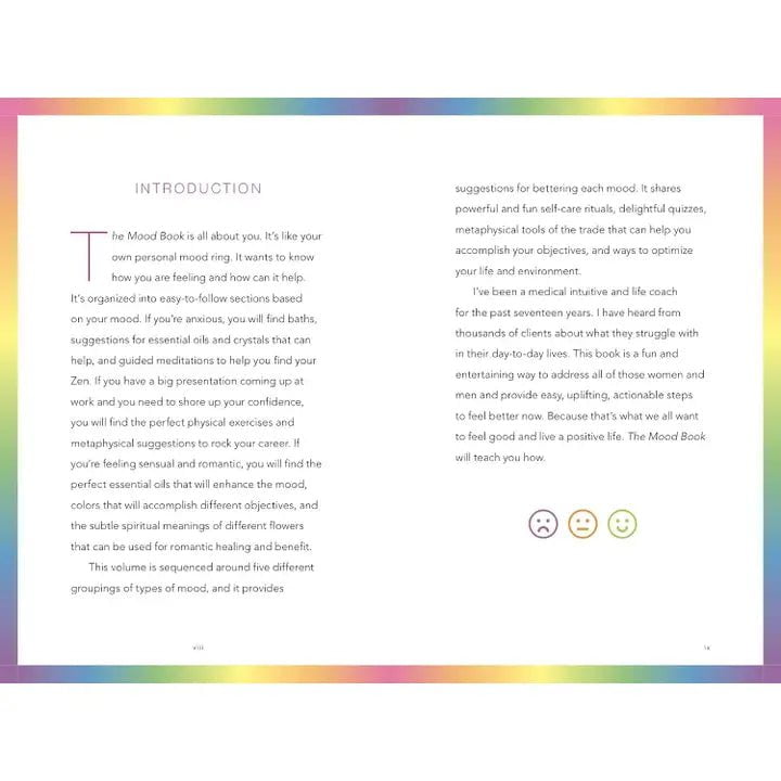 6-11 Crystals Books The Mood Book by Amy Leigh Mercree