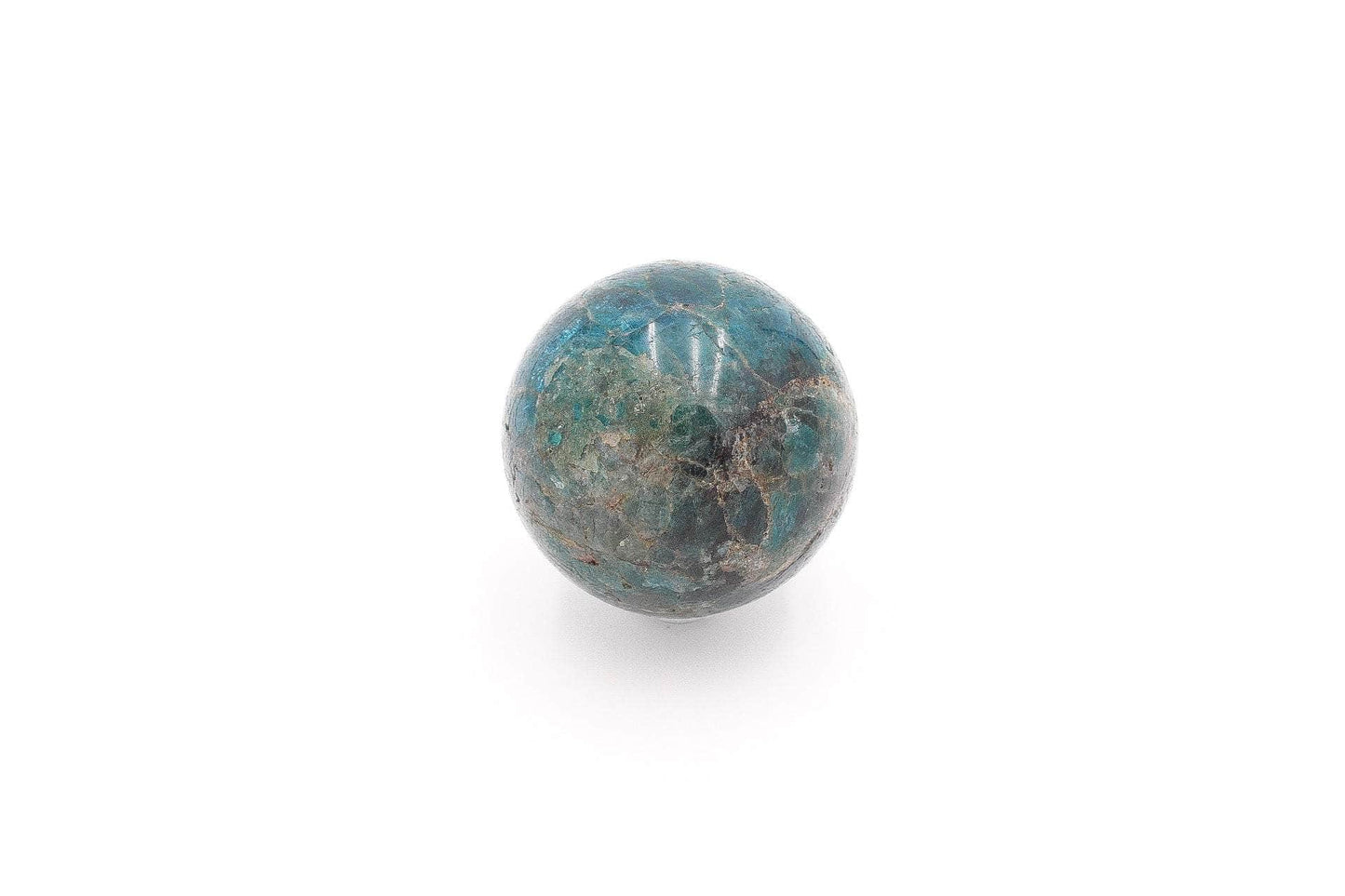 6-11 Crystals Crystal Apatite Sphere (apt-01) 64mm