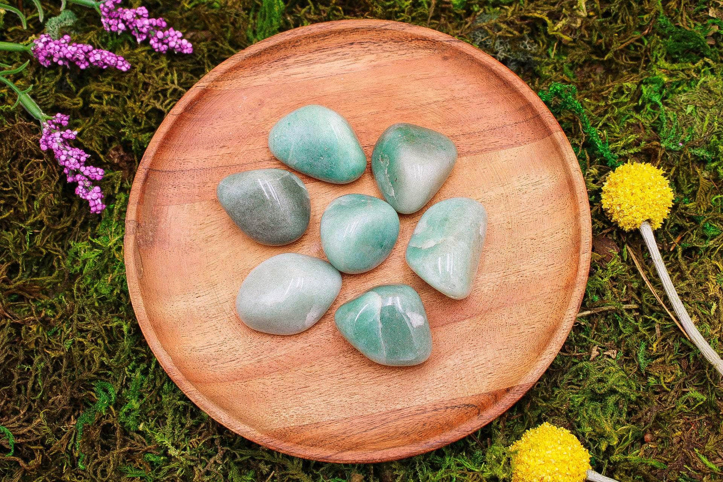 6-11 Crystals Crystal Aventurine Tumbles Large