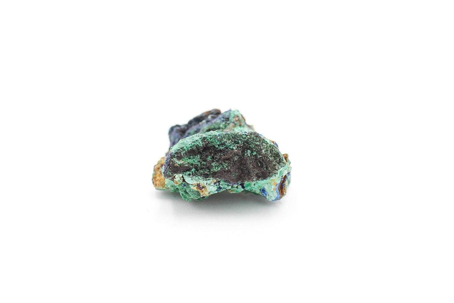 6-11 Crystals Crystal Azurite and Malachite Specimen (az-01) 3” x 4”