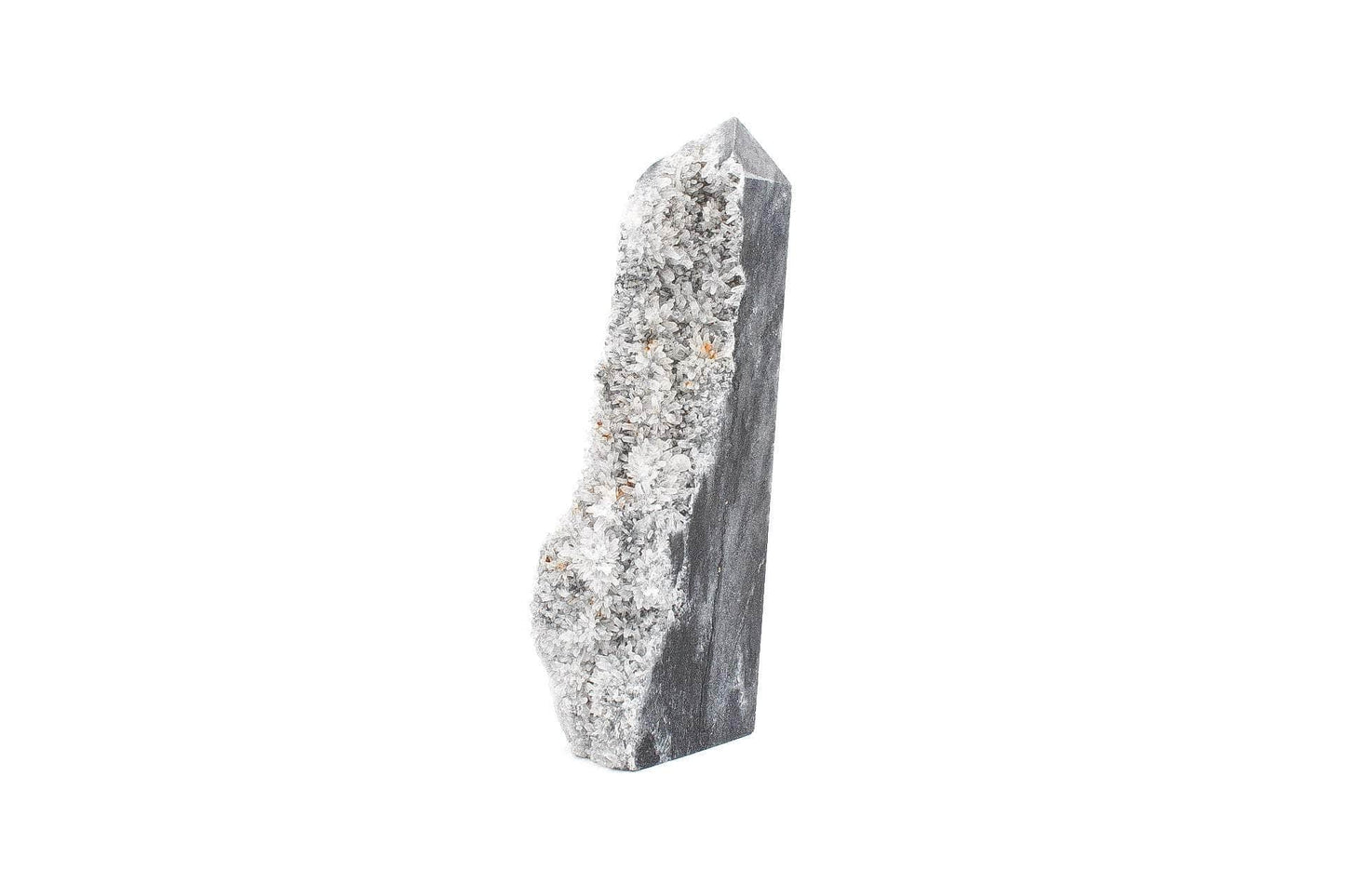 6-11 Crystals Crystal Calcite Tower with Needle Quartz 6" Calcite Tower with Needle Quartz 6"