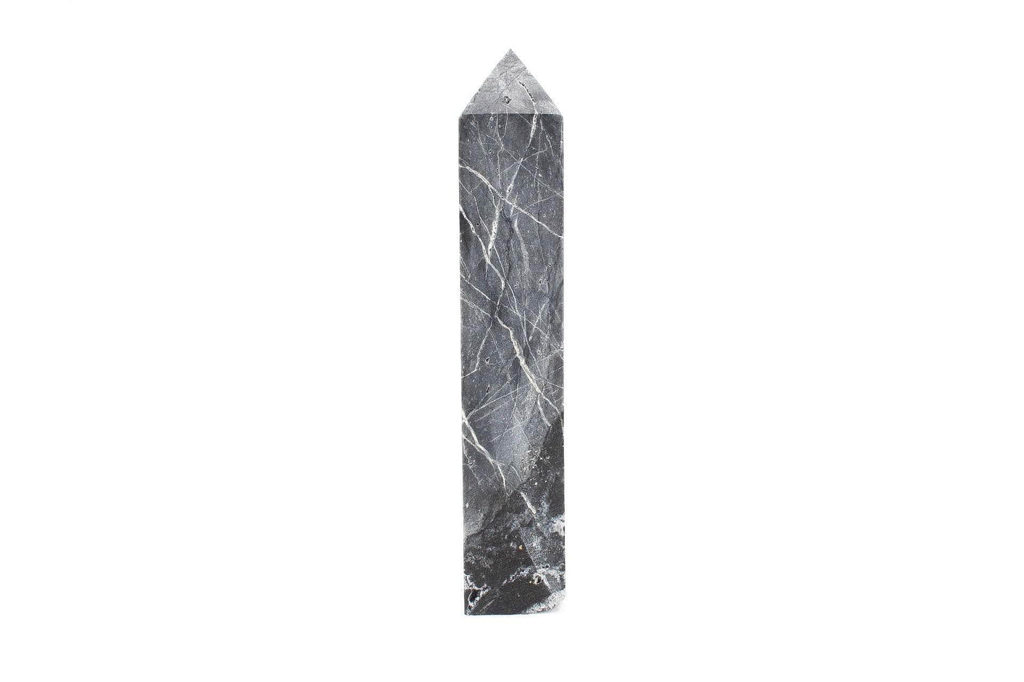 6-11 Crystals Crystal Calcite Tower with Needle Quartz Calcite Tower with Needle Quartz