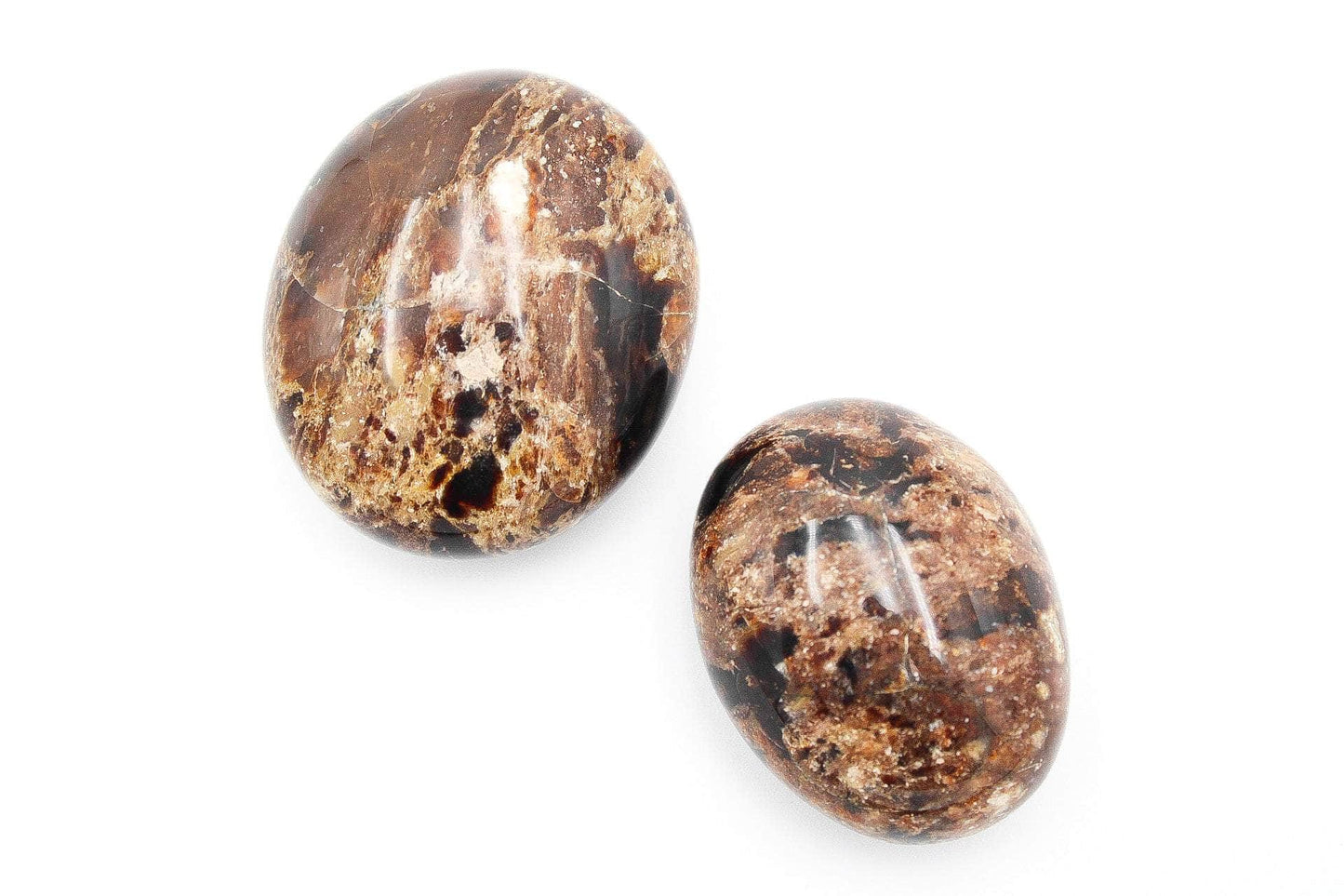 6-11 Crystals Crystal Chocolate Opal Palm Stone 3" Chocolate Opal Palm Stone 3"