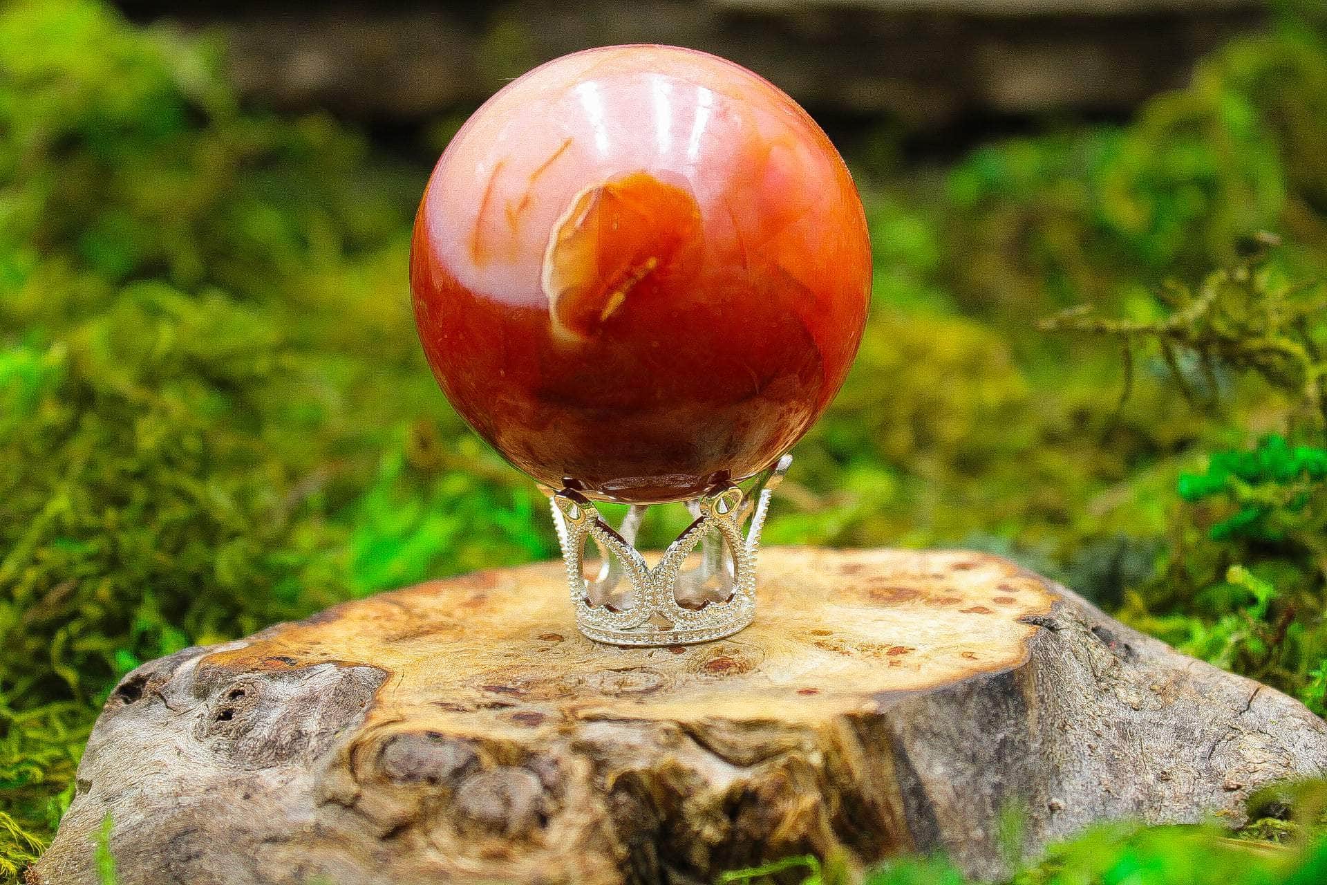 6-11 Crystals Crystal, decor Crown Sphere Holder Crown Sphere Holder