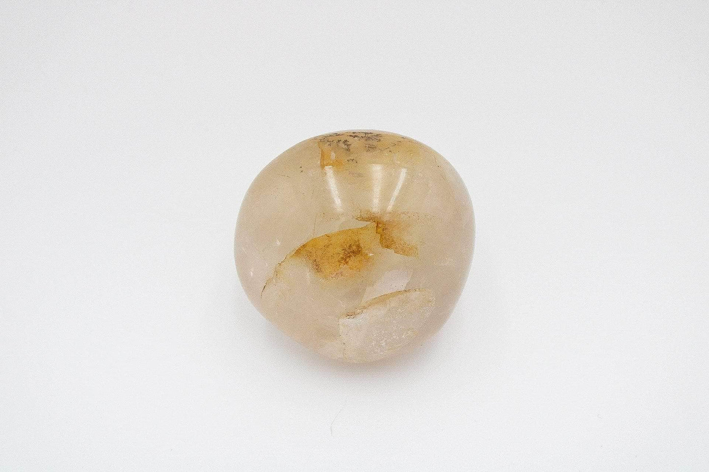 6-11 Crystals Crystal Dendritic Golden Healer Palm Stone *RARE* 2" x 2"