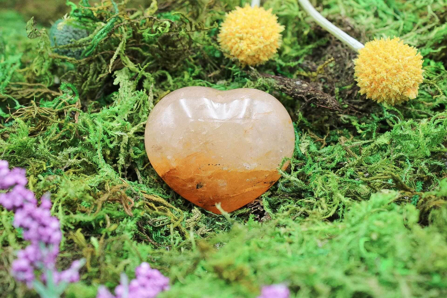 6-11 Crystals Crystal Golden Healer Heart (gh-01)