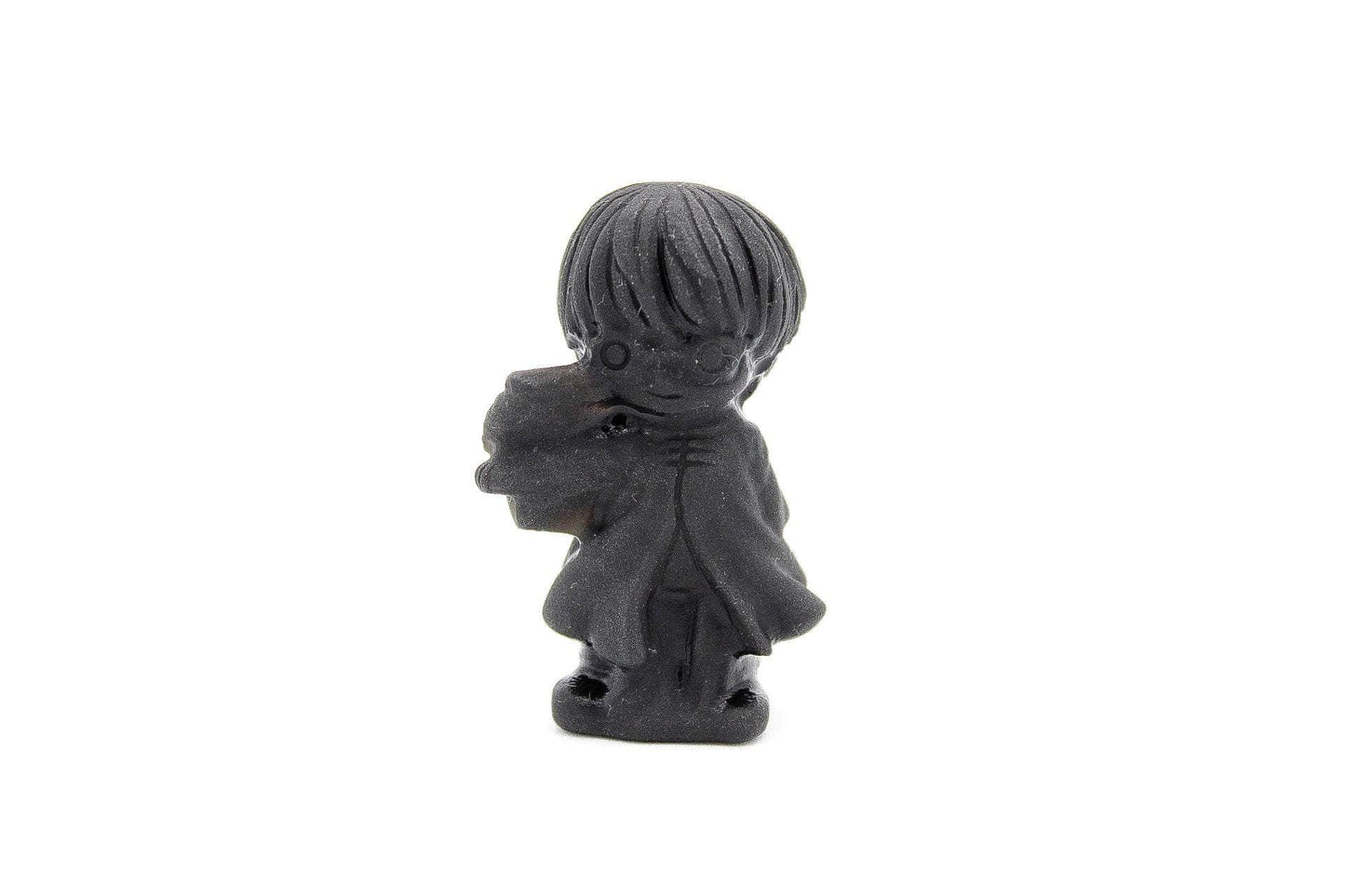 6-11 Crystals Crystal Magical Boy Obsidian Carving 2.5" Tall