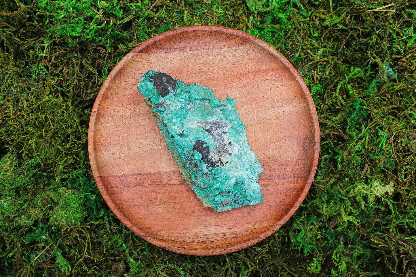 6-11 Crystals Crystal Malachite Specimen 2.25" x 5" Malachite Specimen 2.25" x 5"