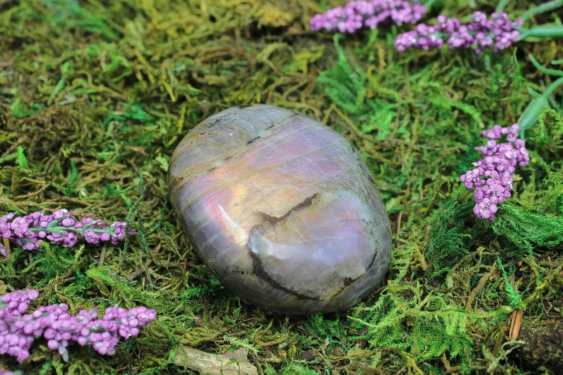 Pink/purple deals labradorite freeform