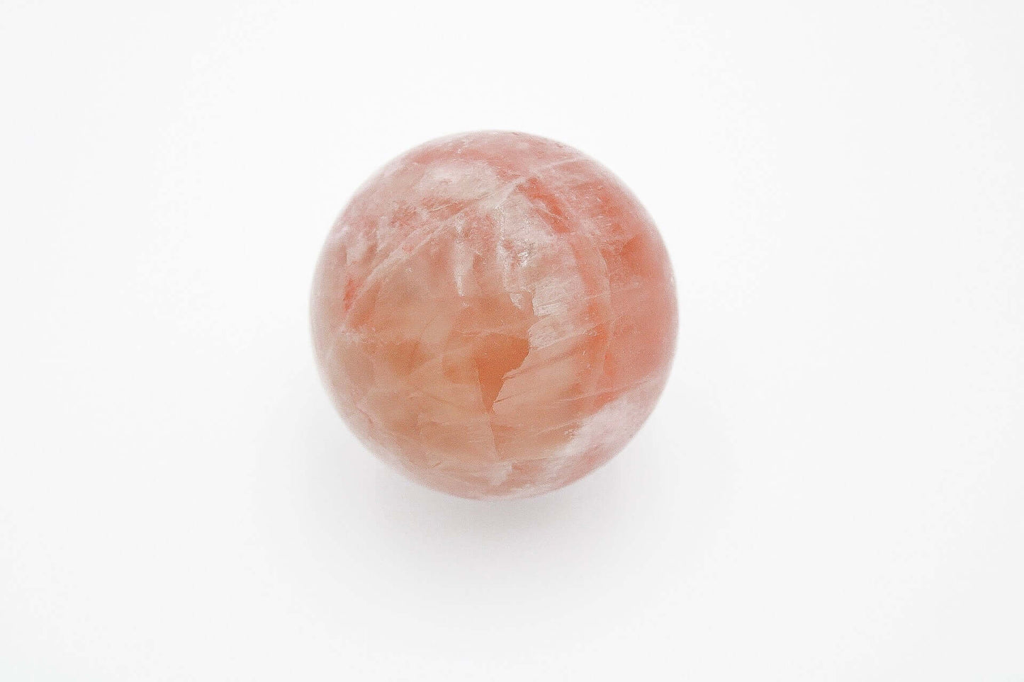 6-11 Crystals Crystal Rose Calcite Sphere (rc-01)