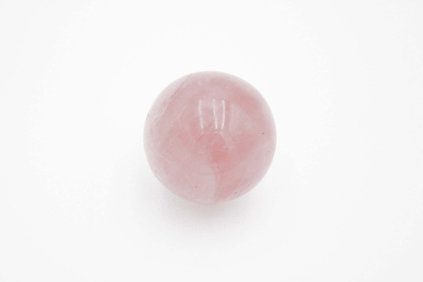 6-11 Crystals Crystal Rose Quartz Sphere (rq-01) 2.5"