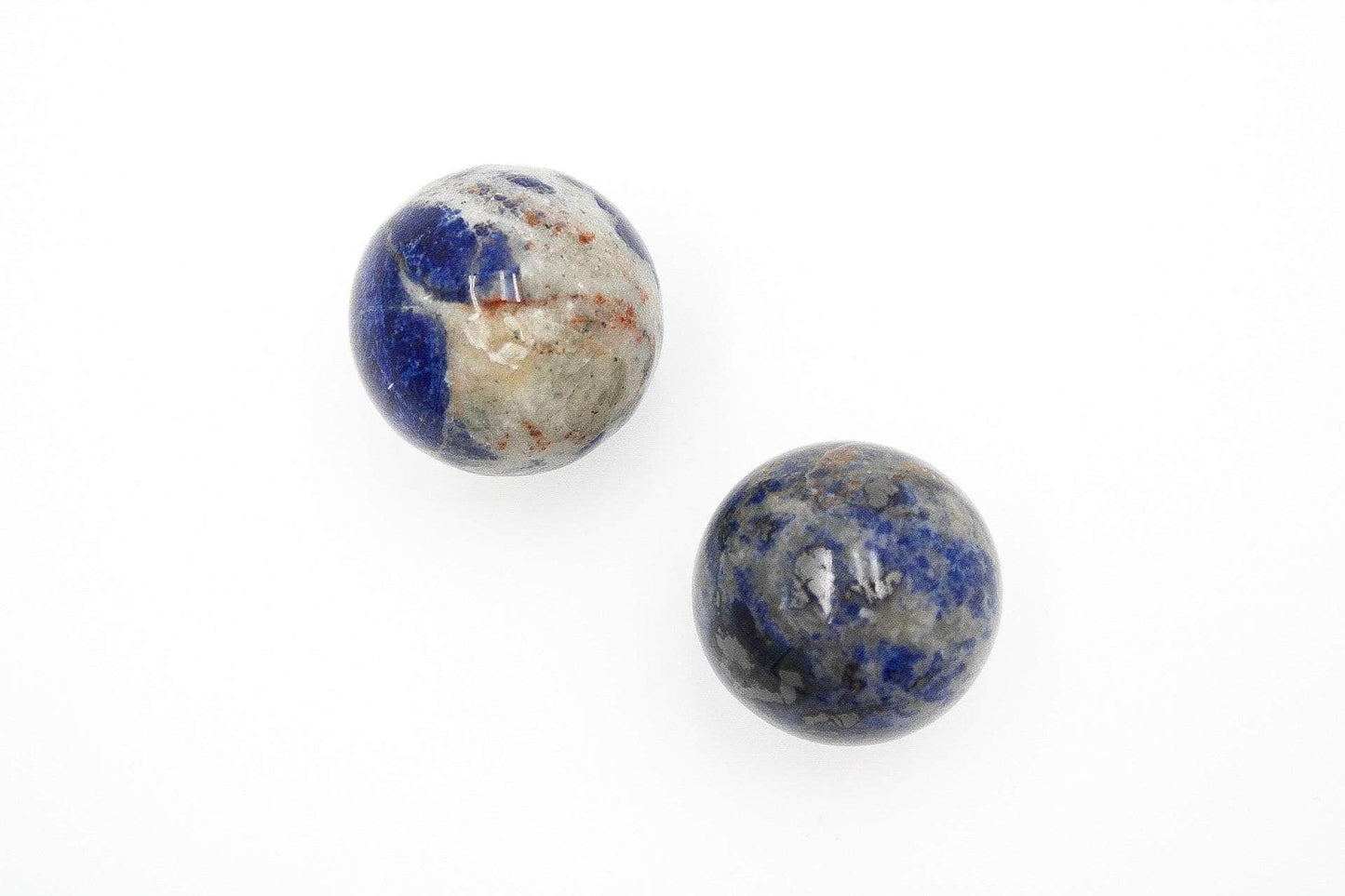 6-11 Crystals Crystal Sodalite Spheres Sodalite Spheres