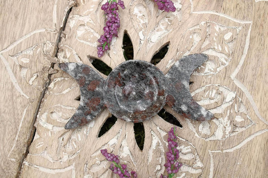 6-11 Crystals Crystal Triple Moon Dish (tm-01)