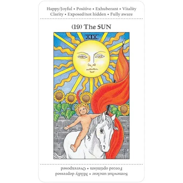 6-11 Crystals Divination Apprentice Tarot Deck featuring Universal Waite