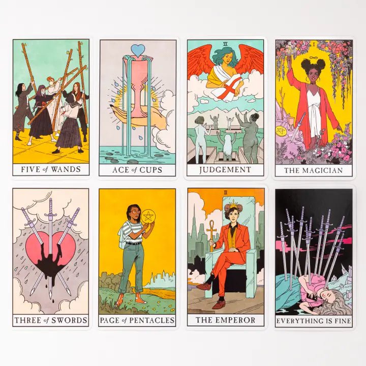 6-11 Crystals Divination Modern Witch Tarot