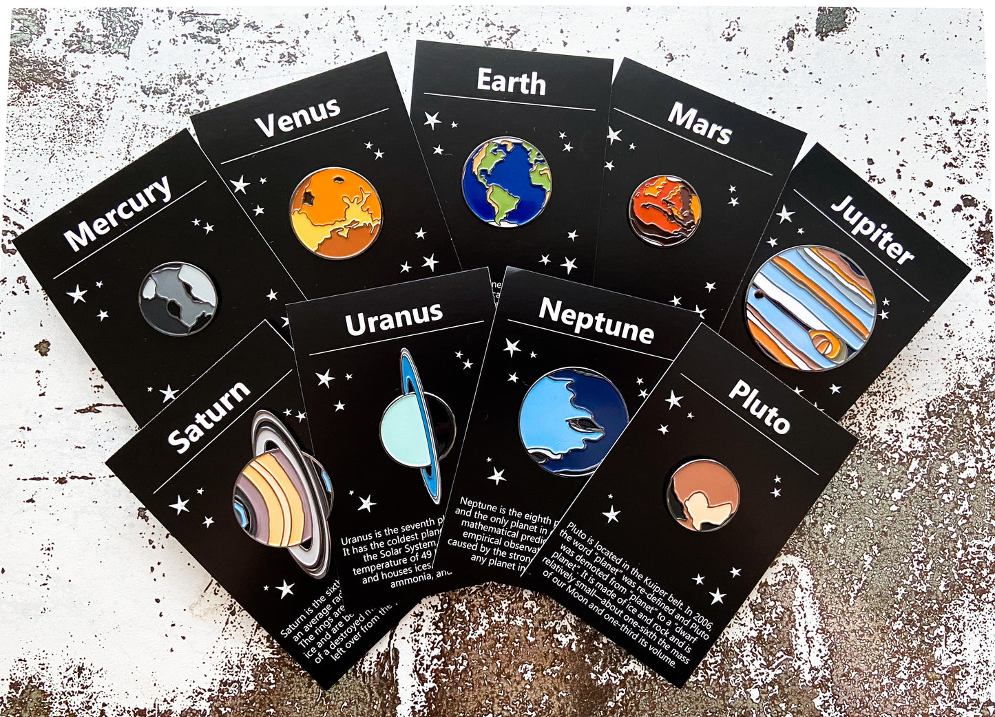 Jupiter Enamel Pin