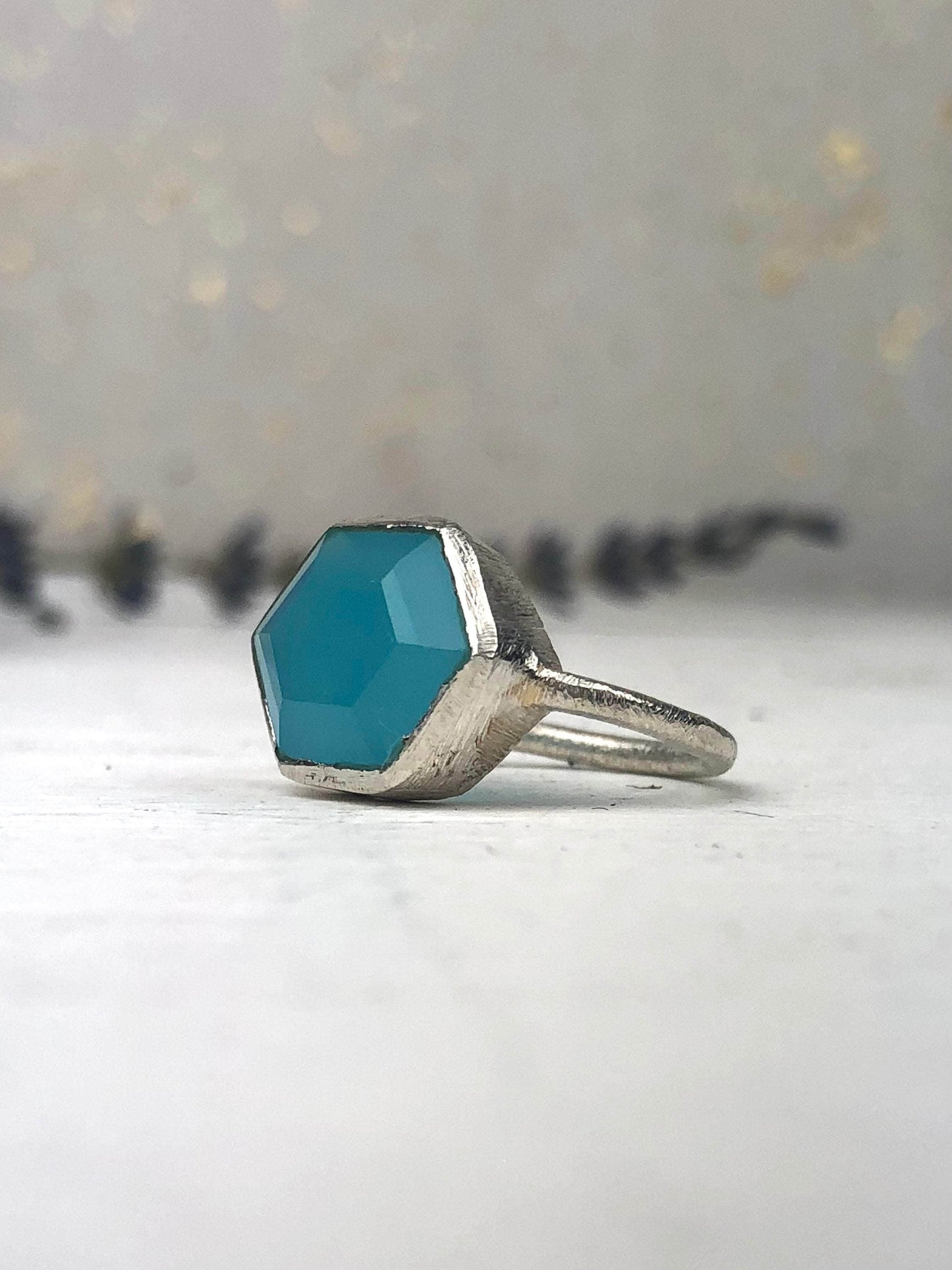 Ash & Rose 6 Talia Chalcedony Ring Talia Chalcedony Ring