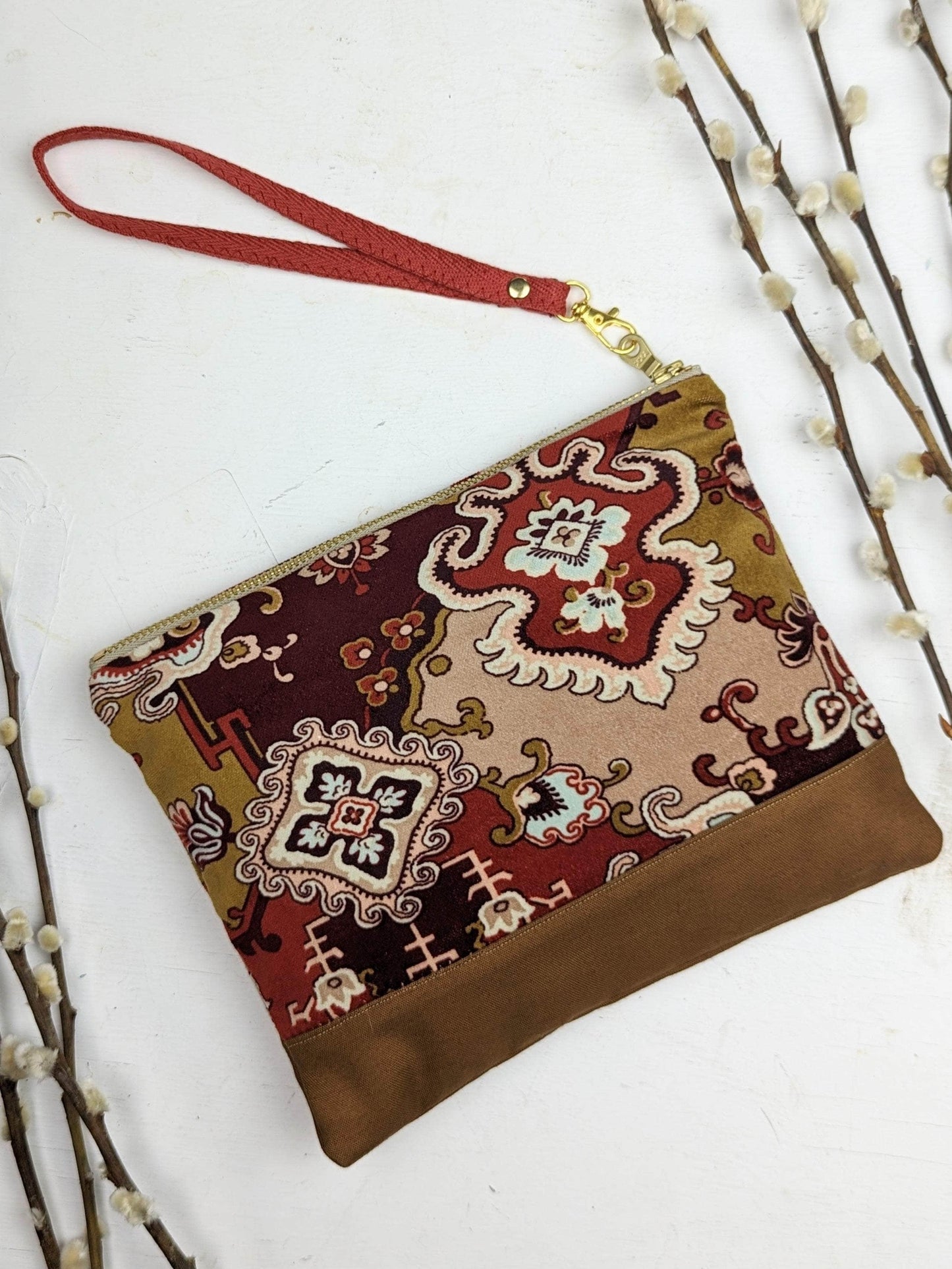 Ash & Rose bag Boho Velvet Purse Boho Velvet Purse