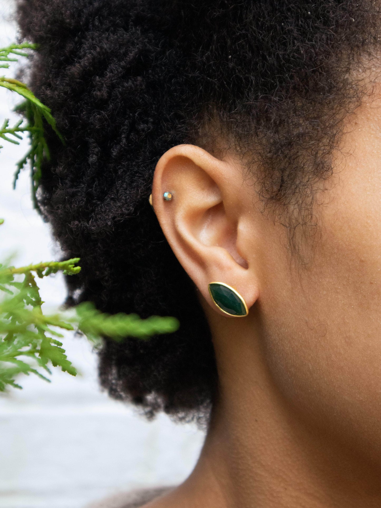 Ash & Rose earrings Mila Leaf Earrings - Gold Mila Leaf Earrings - Gold