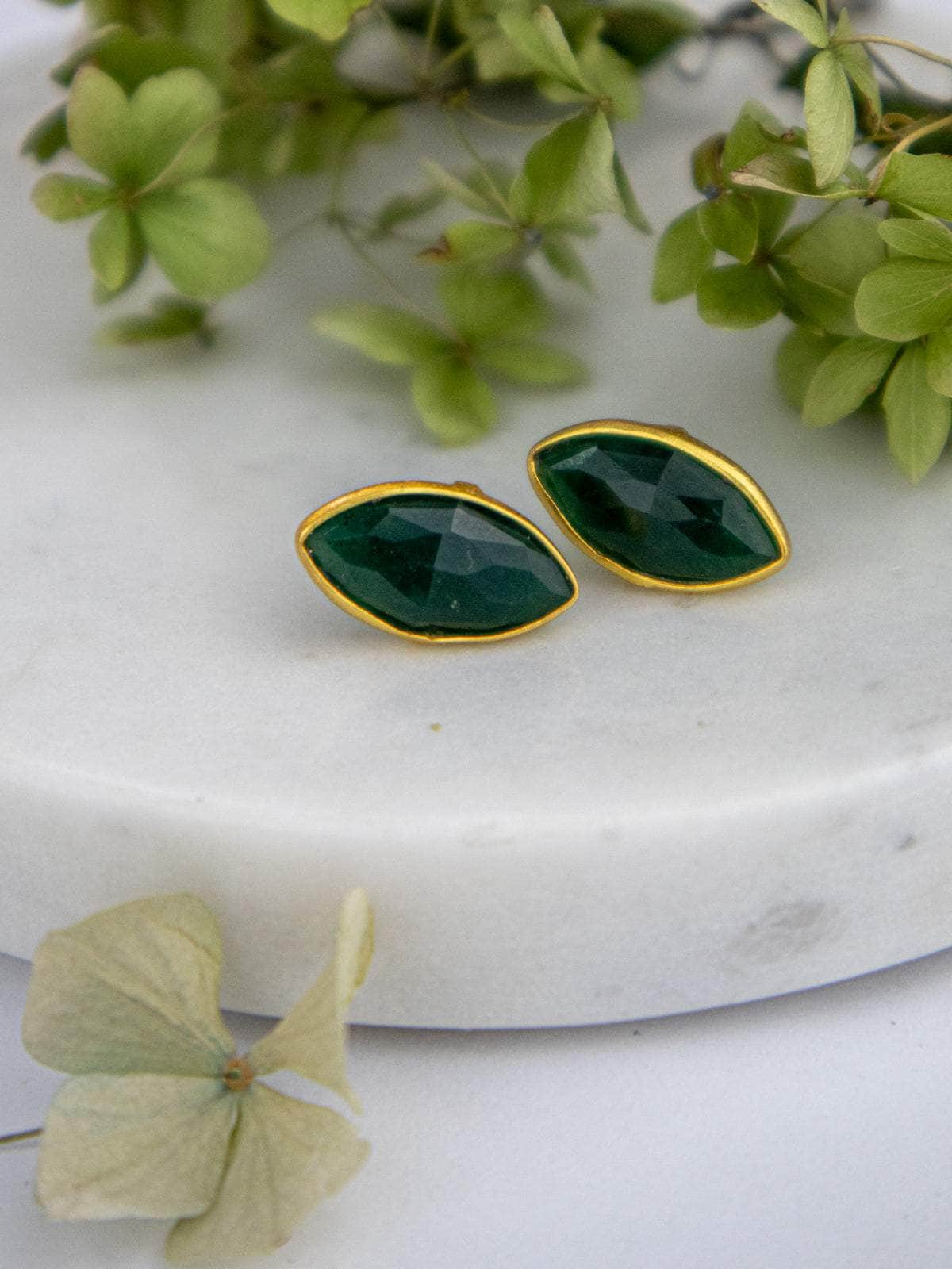 Ash & Rose earrings Mila Leaf Earrings - Gold Mila Leaf Earrings - Gold