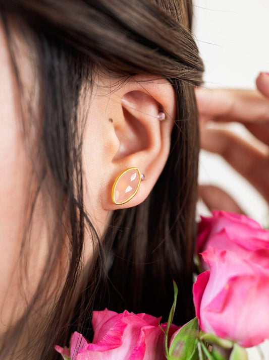 Ash & Rose earrings Mila Leaf Earrings - Gold Mila Leaf Earrings - Gold