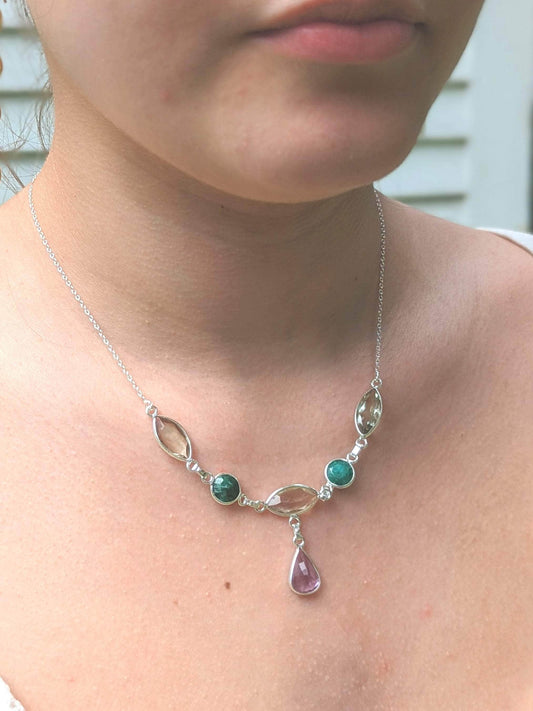 Ash & Rose Necklaces Genevieve Drop Necklace Genevieve Drop Necklace