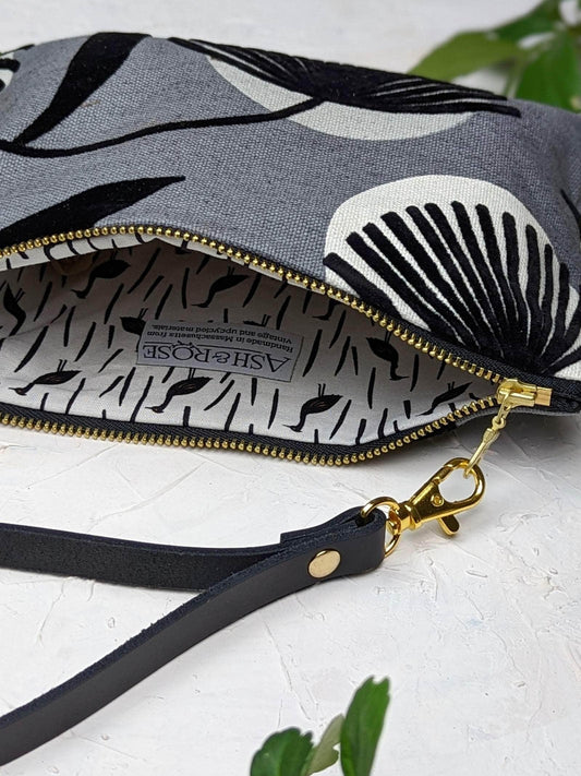 Ash & Rose purse Dandelion Twilight Velvet Wristlet Purse Dandelion Twilight Velvet Wristlet Purse