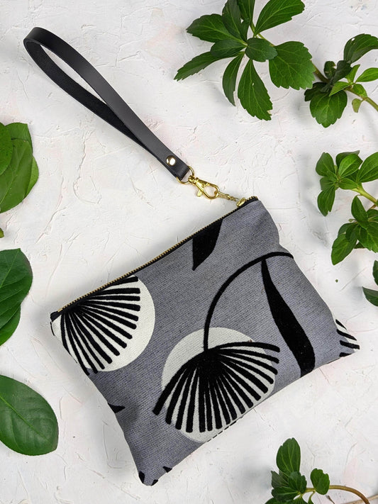 Ash & Rose purse Dandelion Twilight Velvet Wristlet Purse Dandelion Twilight Velvet Wristlet Purse