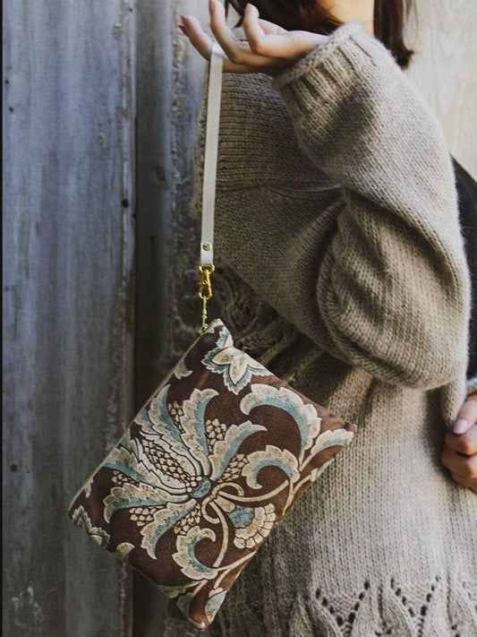 Ash & Rose purse Egyptian Lotus Moleskin Purse Egyptian Lotus Moleskin Purse