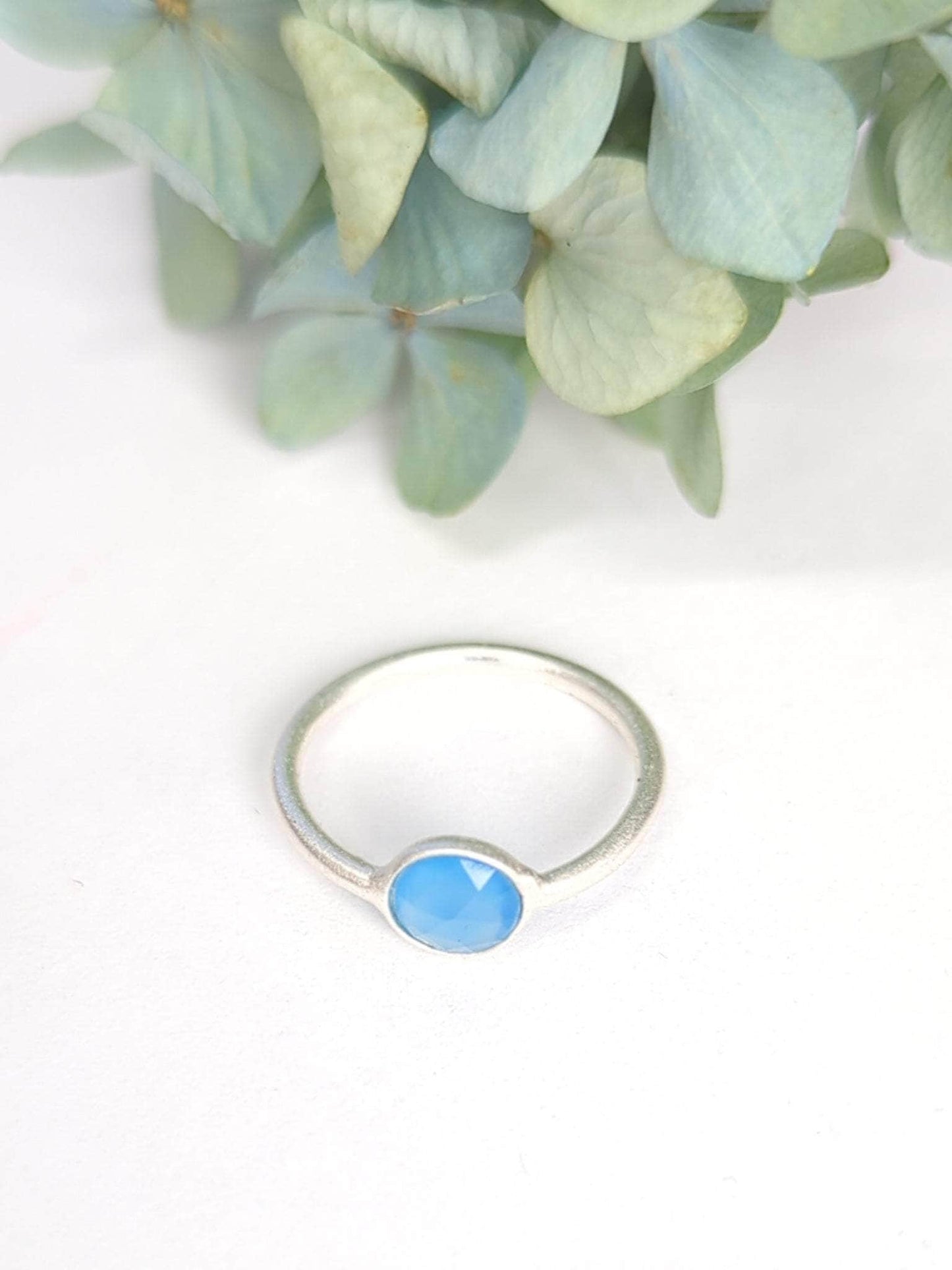 Ash & Rose ring Mini Pebble Ring - Silver Mini Pebble Ring - Silver