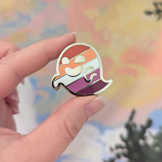 Cunning Linguist Co. Pins Lesbiele (lesbian pride) hard enamel pin Lesbiele (lesbian pride) hard enamel pin