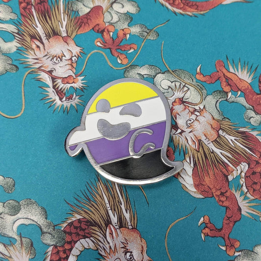 Cunning Linguist Co. Pins Nonbinarition (nonbinary pride) hard enamel pin Nonbinarition (nonbinary pride) hard enamel pin