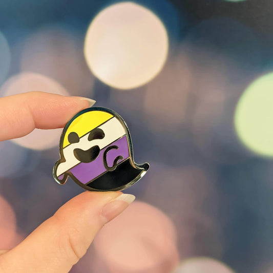 Cunning Linguist Co. Pins Nonbinarition (nonbinary pride) hard enamel pin Nonbinarition (nonbinary pride) hard enamel pin