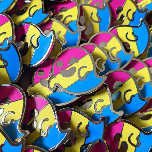 Cunning Linguist Co. Pins Pantergeist (pansexual pride) hard enamel pin Pantergeist (pansexual pride) hard enamel pin