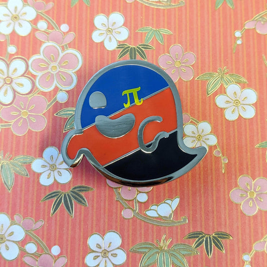 Cunning Linguist Co. Pins Polyphamtom (polyamory pride) hard enamel pin Polyphamtom (polyamory pride) hard enamel pin