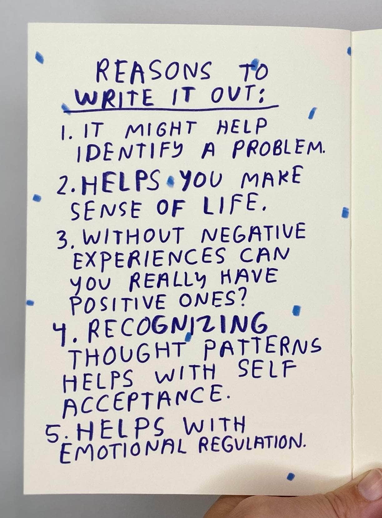 I AM & CO Journals All The Bad Stuff Mood Journal All The Bad Stuff Mood Journal