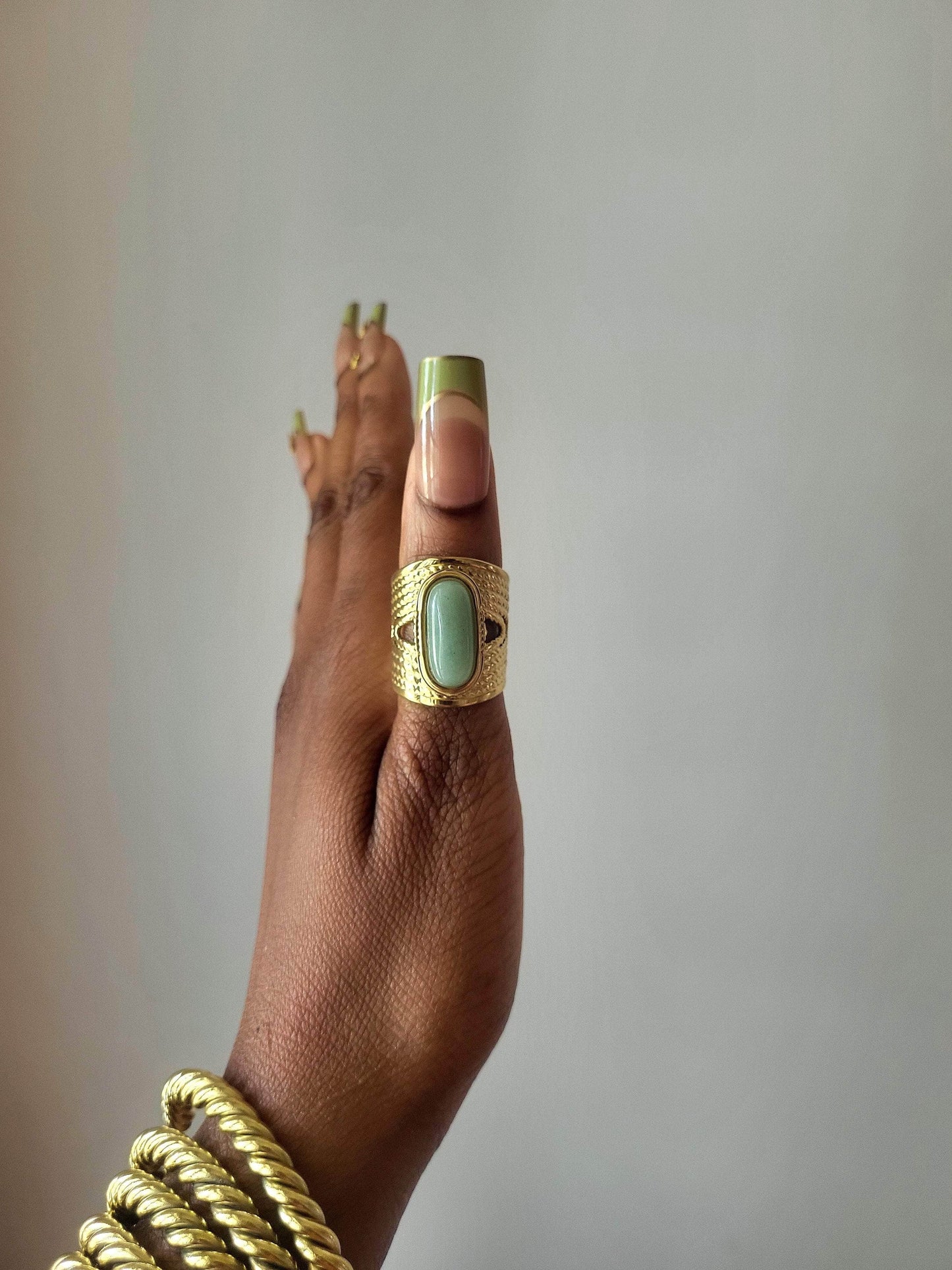 Moon Goddess "Aya" Ring "Aya" Ring