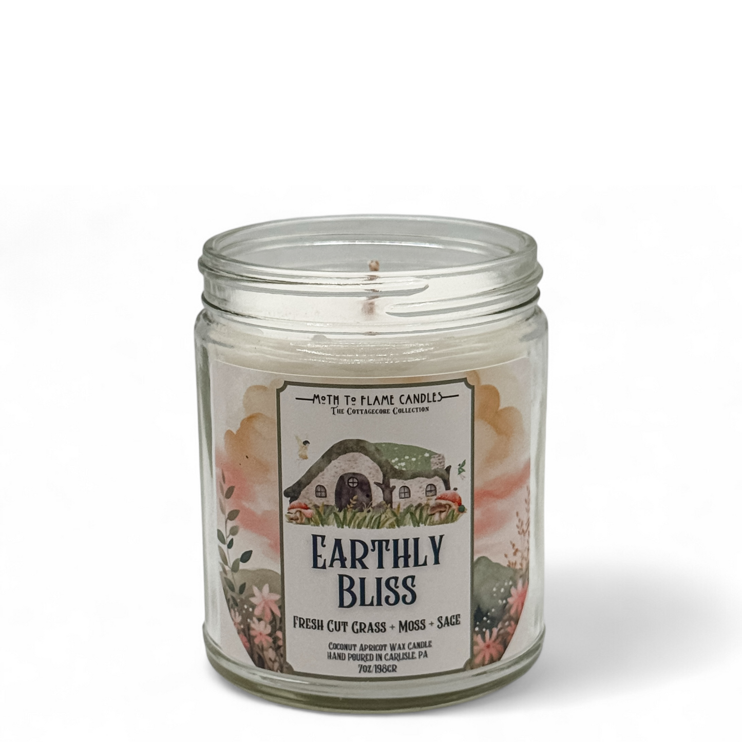 Moth to Flame Candles Candle Earthly Bliss – 7 oz Candle Earthly Bliss – 7 oz Candle