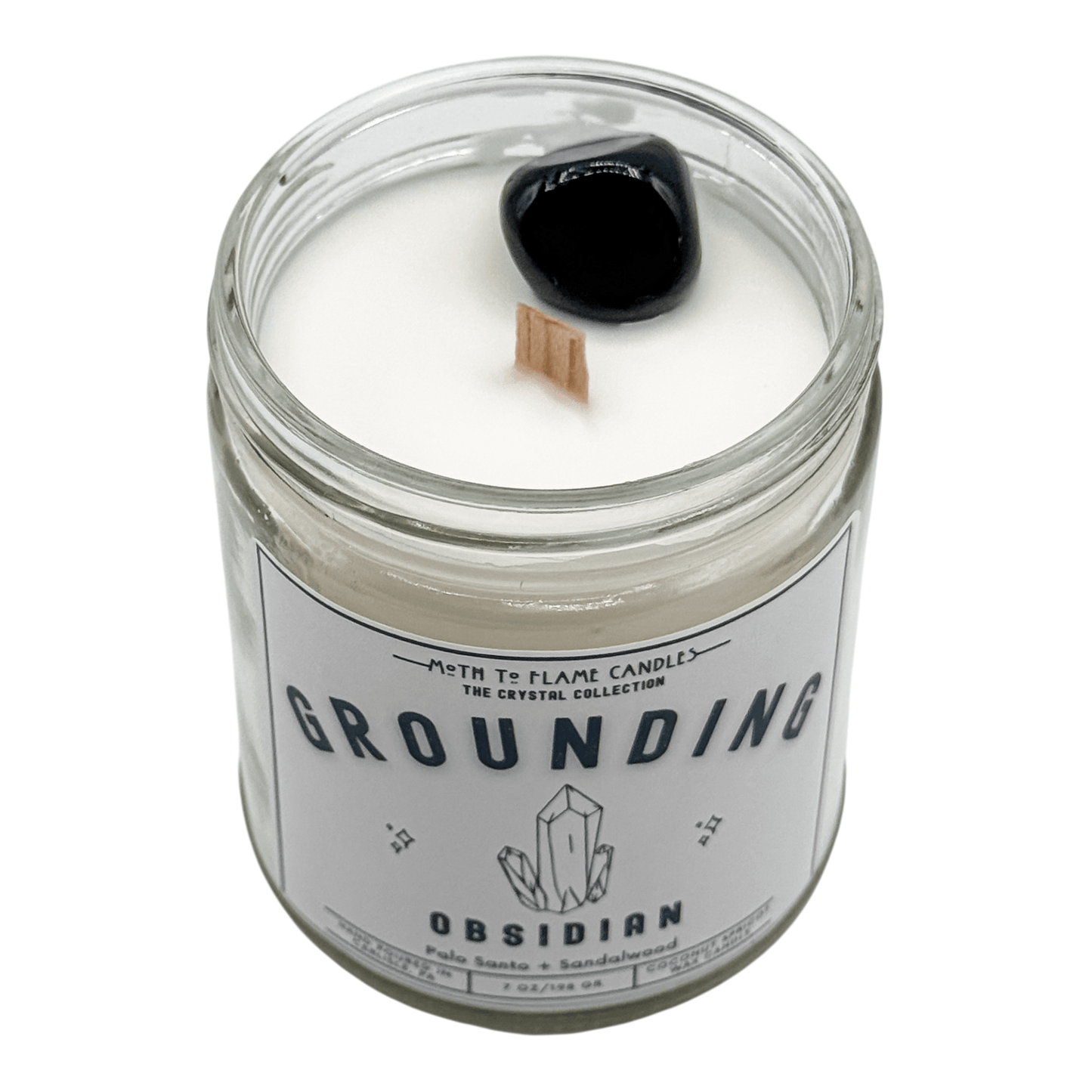 Moth to Flame Candles Candle Grounding – 7 oz Candle Grounding – 7 oz Candle