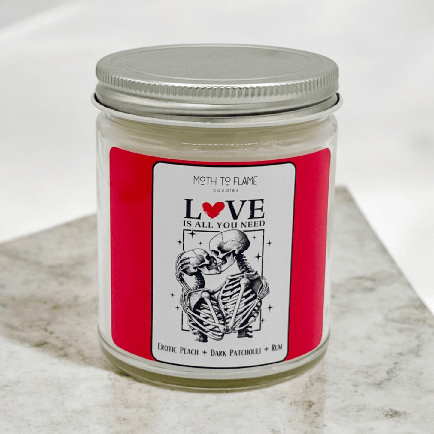 Moth to Flame Candles Candle Love Is All You Need – 7 oz Candle Love Is All You Need – 7 oz Candle