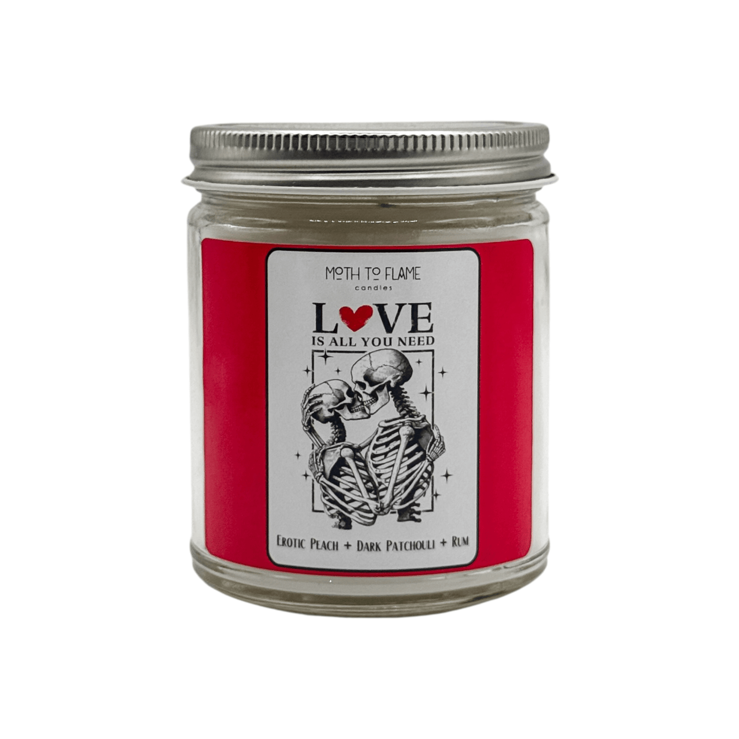 Moth to Flame Candles Candle Love Is All You Need – 7 oz Candle Love Is All You Need – 7 oz Candle
