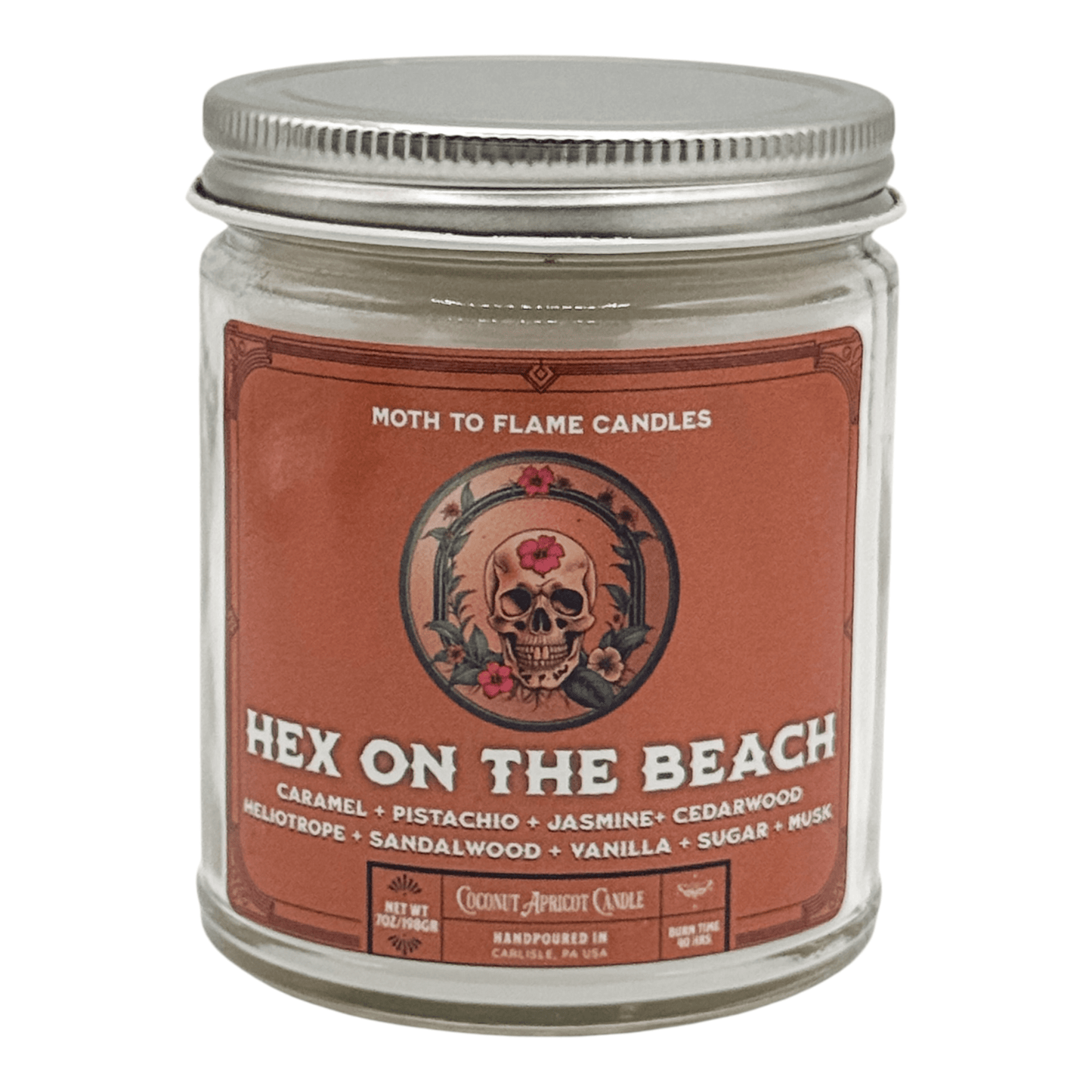 Moth to Flame Candles Candles Hex on the Beach - 7 oz candle Hex on the Beach - 7 oz candle