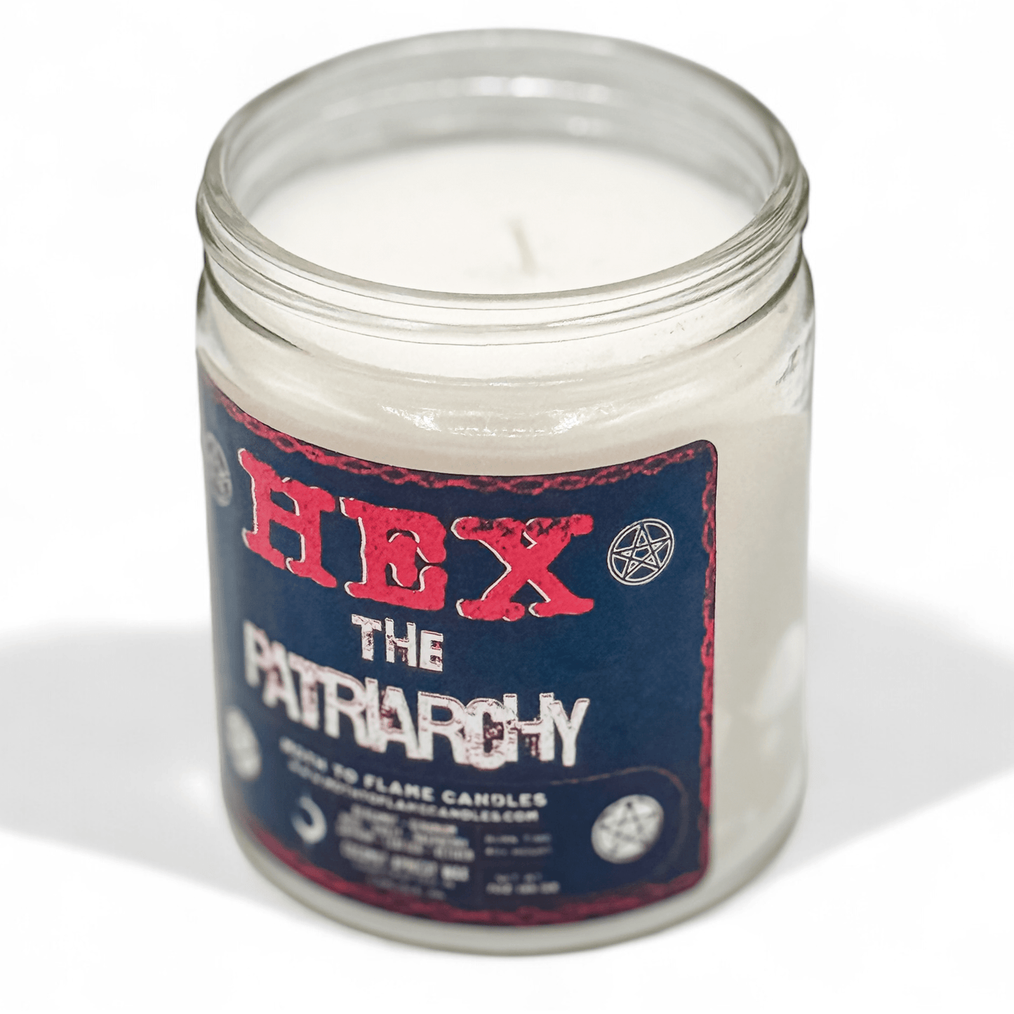 Moth to Flame Candles Candles Hex the Patriarchy – 7 oz Candle Hex the Patriarchy – 7 oz Candle