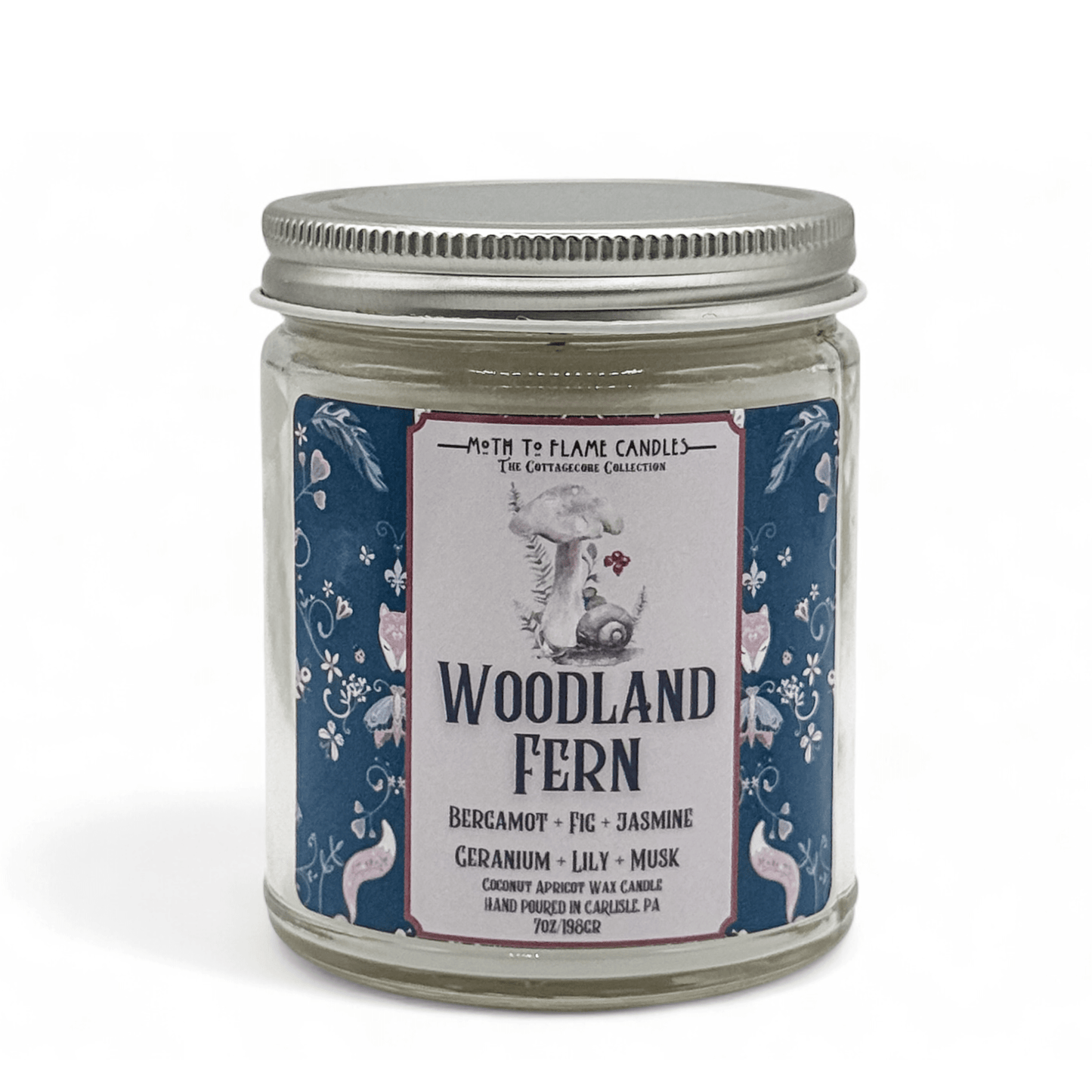 Moth to Flame Candles Candles Woodland Fern – 7 oz Candle Woodland Fern – 7 oz Candle