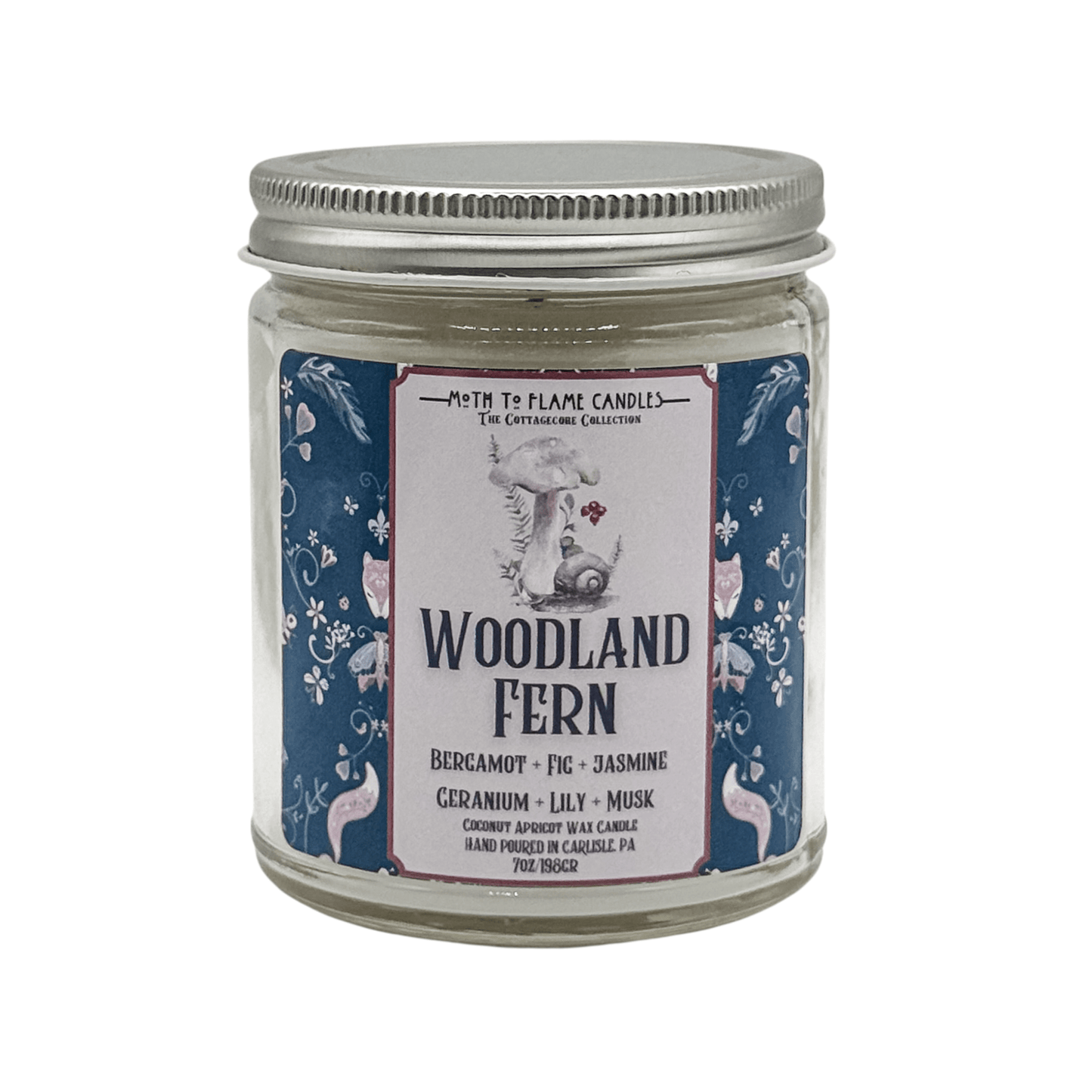 Moth to Flame Candles Candles Woodland Fern – 7 oz Candle Woodland Fern – 7 oz Candle