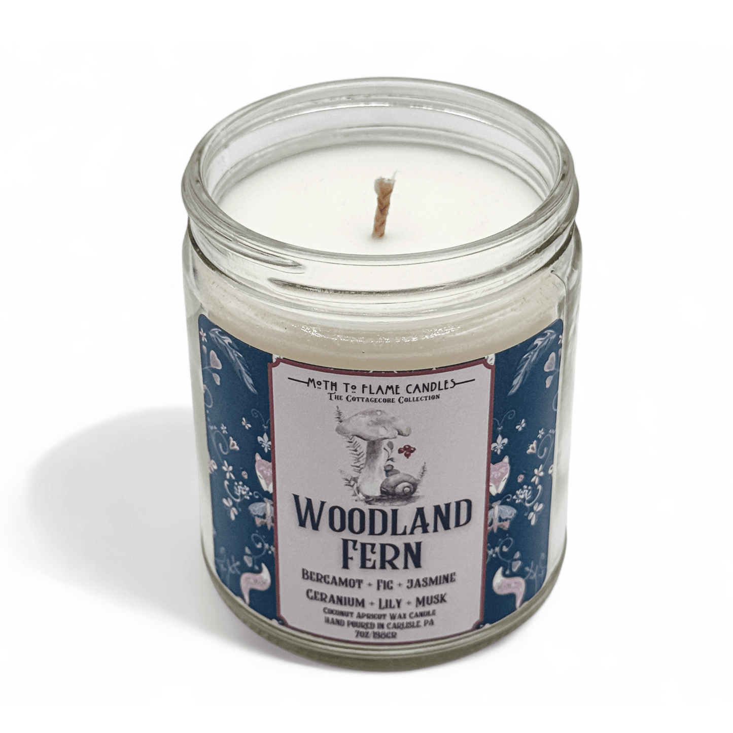Moth to Flame Candles Candles Woodland Fern – 7 oz Candle Woodland Fern – 7 oz Candle