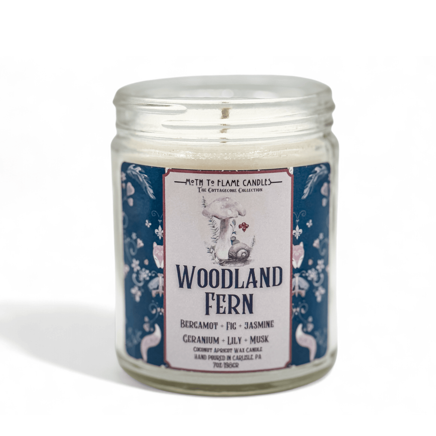 Moth to Flame Candles Candles Woodland Fern – 7 oz Candle Woodland Fern – 7 oz Candle