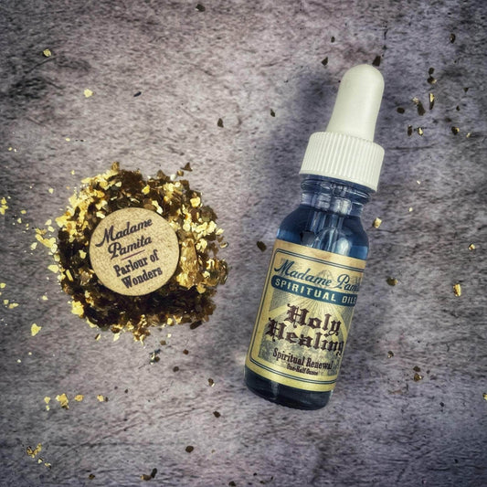 Parlour of Wonders Holy Healing Oil by Madame Pamita Holy Healing Oil by Madame Pamita
